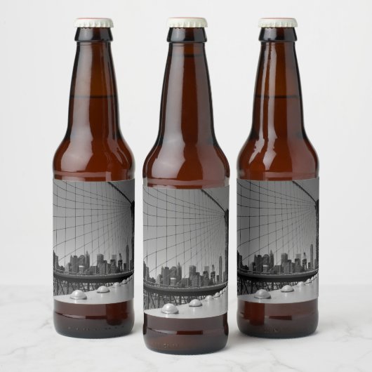 Brooklyn Bridge Bierflaschenetikett (Flaschen)
