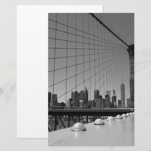 Brooklyn Bridge Briefpapier (Vorne/Hinten)