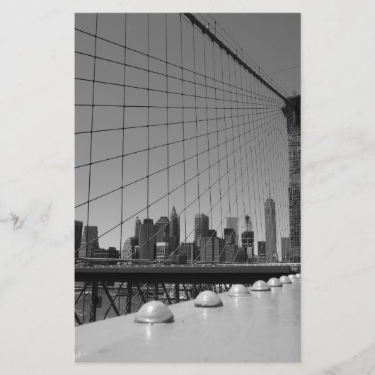 Brooklyn Bridge Briefpapier (Vorderseite)