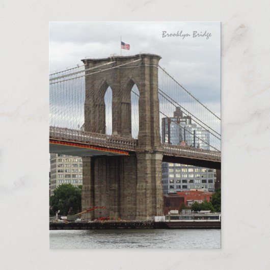 Brooklyn Bridge, Brooklyn, New Postcard Postkarte (Vorderseite)