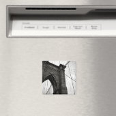 Brooklyn Bridge Detail Magnet (In Situ (Geschirrspüler))