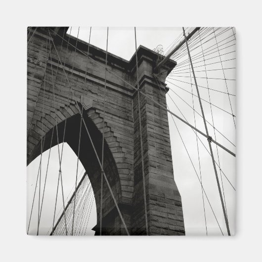 Brooklyn Bridge Detail Magnet (Vorne)