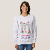 Brooklyn Bridge Easter Eggs NYC Sweatshirt (Vorne ganz)