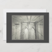 Brooklyn Bridge Einladung - Klassisch (Vorderseite)