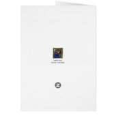 Brooklyn Bridge Ferry Boats 1896 Grußkarte (Hinten)