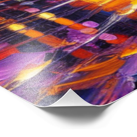 BROOKLYN BRIDGE FOTODRUCK (Ecke)