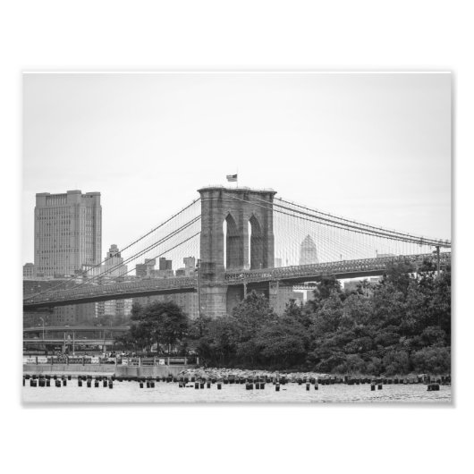 Brooklyn Bridge Fotodruck (Vorne)