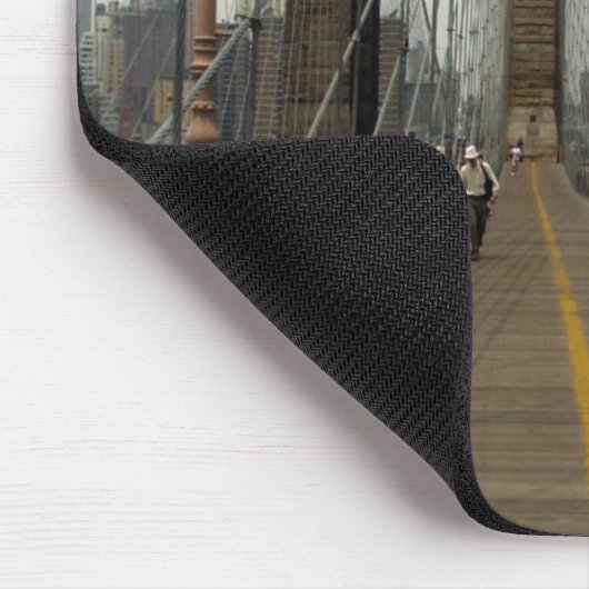 Brooklyn Bridge Fotografie Mousepad (Ecke)