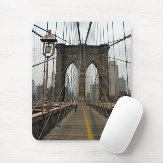 Brooklyn Bridge Fotografie Mousepad (Mit Mouse)