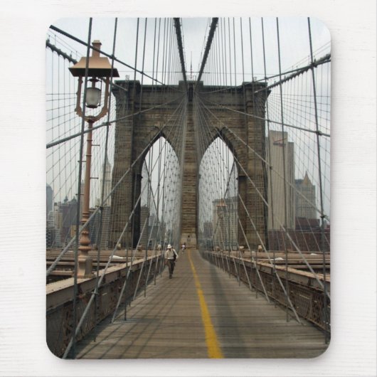 Brooklyn Bridge Fotografie Mousepad (Vorne)