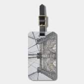Brooklyn Bridge. Gepäckanhänger (Vorderseite vertikal)