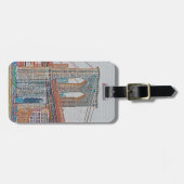Brooklyn Bridge. Gepäckanhänger (Vorderseite horizontal)