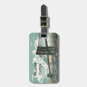 Brooklyn Bridge Gepäckstück Gepäckanhänger (Vorderseite vertikal)