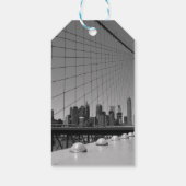 Brooklyn Bridge Geschenkanhänger (Rückseite)
