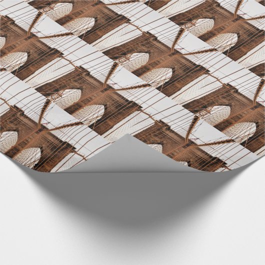 Brooklyn Bridge Geschenkpapier (Ecke)