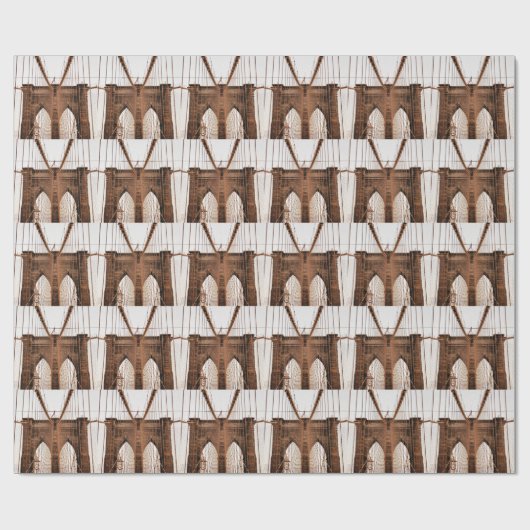 Brooklyn Bridge Geschenkpapier (Flach)