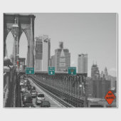 Brooklyn Bridge Geschenkpapier (Flach)