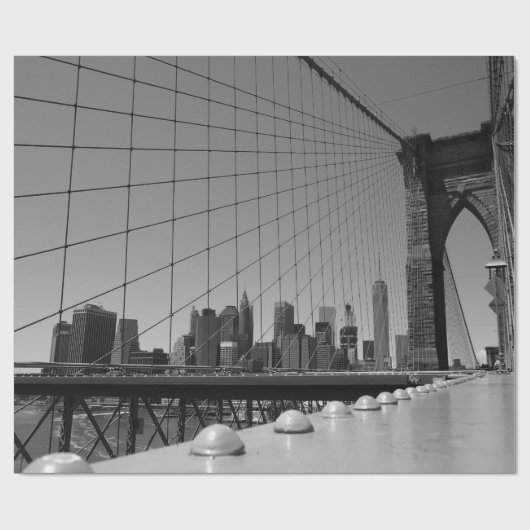 Brooklyn Bridge Geschenkpapier (Flach)