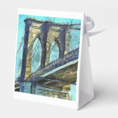 Brooklyn Bridge Geschenkschachtel (Rückseite)