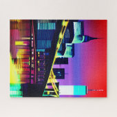 Brooklyn Bridge im Abend / at Night Puzzle (Horizontal)