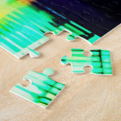 Brooklyn Bridge im Abend / at Night Puzzle (Seite)