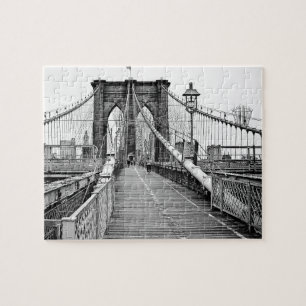 Brooklyn Bridge im Summer Jigsaw Puzzle