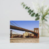 Brooklyn Bridge in New York City Postkarte (Stehend Vorderseite)