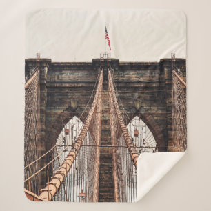 Brooklyn Bridge in New Yorkabstract, Amerika, Amer Sherpadecke