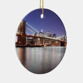 Brooklyn Bridge Keramik Ornament (Rechts)