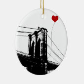 Brooklyn Bridge Keramikornament (Rechts)
