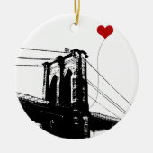 Brooklyn Bridge Keramikornament (Vorne)