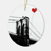 Brooklyn Bridge Keramikornament (Links)