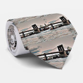 Brooklyn Bridge Krawatte (Gerollt)