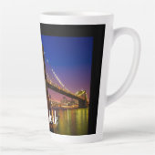 Brooklyn Bridge Landschaftliche Night View Milchtasse (Rechts)