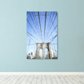 Brooklyn Bridge Leinwanddruck (Insitu (Holzboden))