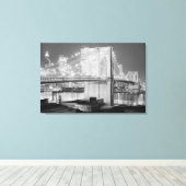 Brooklyn-Bridge Leinwanddruck (Insitu (Holzboden))