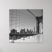 Brooklyn Bridge Leinwanddruck (Vorderseite)