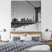 Brooklyn Bridge Leinwanddruck (Insitu (Schlafzimmer))