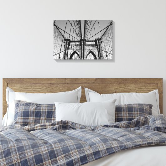 Brooklyn Bridge Leinwanddruck (Insitu (Schlafzimmer))