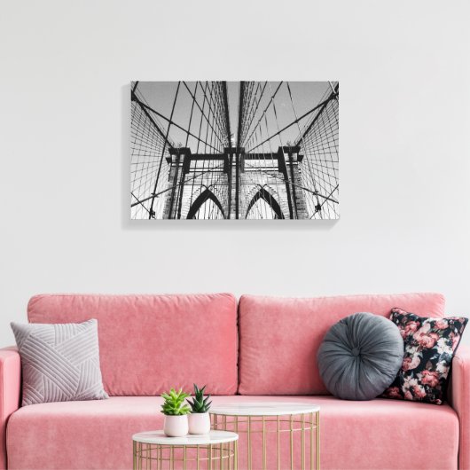 Brooklyn Bridge Leinwanddruck (Insitu (Wohnzimmer))