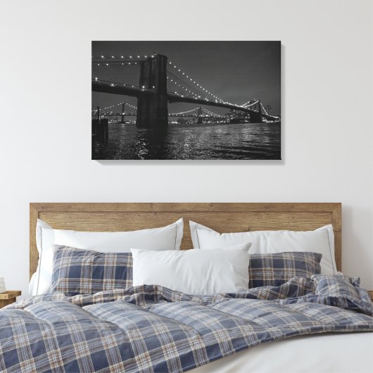 Brooklyn Bridge Leinwanddruck (Insitu (Schlafzimmer))