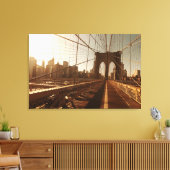 Brooklyn Bridge. Leinwanddruck (Insitu (Wohnzimmer))