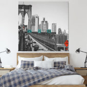 Brooklyn Bridge Leinwanddruck (Insitu (Schlafzimmer))