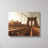 Brooklyn Bridge. Leinwanddruck (Vorderseite)
