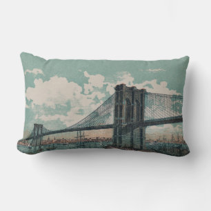 Brooklyn Bridge Lumbar Pillow Lendenkissen