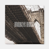 Brooklyn Bridge Magnet (Vorne)