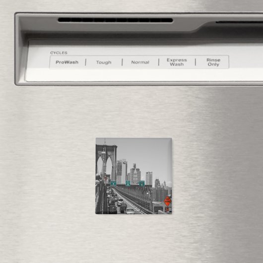 Brooklyn Bridge Magnet (In Situ (Geschirrspüler))