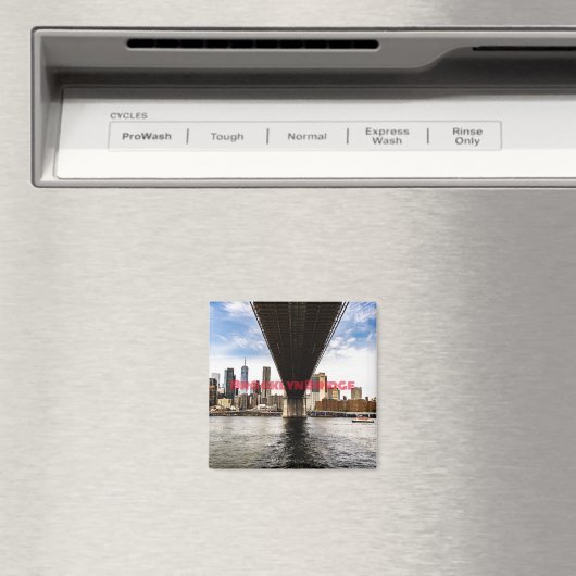 Brooklyn Bridge Magnet (In Situ (Geschirrspüler))