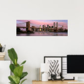 Brooklyn Bridge, Morning, 2000 Poster (Heimbüro)