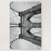 Brooklyn Bridge Nahe Architektur Puzzle (Vertikal)